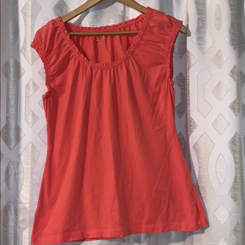 Coral tank by Ann Taylor Loft